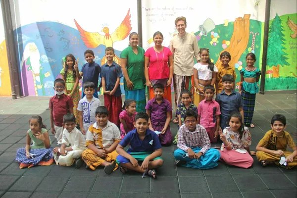 Cultural celebration at the school